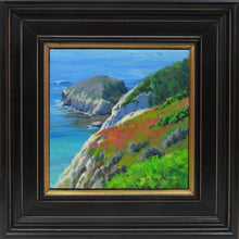 Load image into Gallery viewer, Point Lobos 6x6 inch California art painting by Edward Sprafkin
