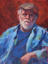 Load image into Gallery viewer, Storyteller 12x9 inch bearded man portrait by Edward Sprafkin
